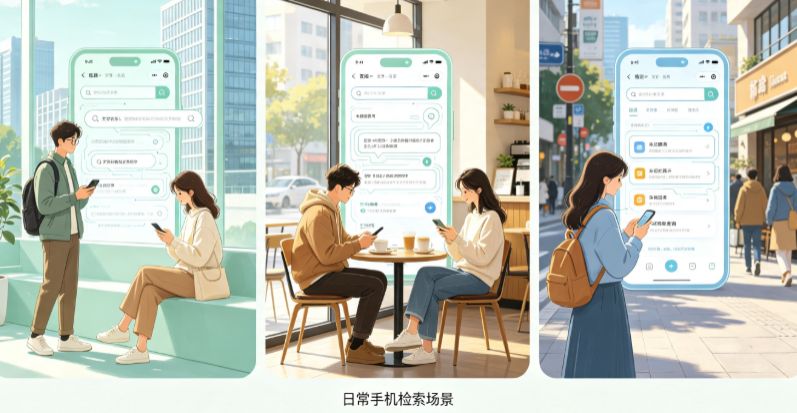 双辽市普通人日常手机使用场景拆解：GEO 与 AI 优化如何改变信息检索体验